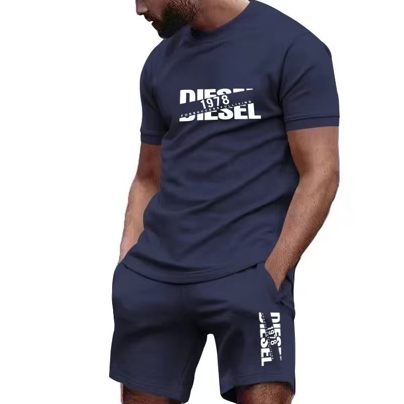 Quality Men'S Fashion - Новый летний мужской комплект 2026: футболка