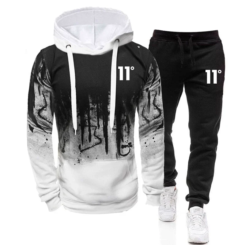 Quality Men'S Fashion - Повседневный модный мужской спортивный костюм высокого