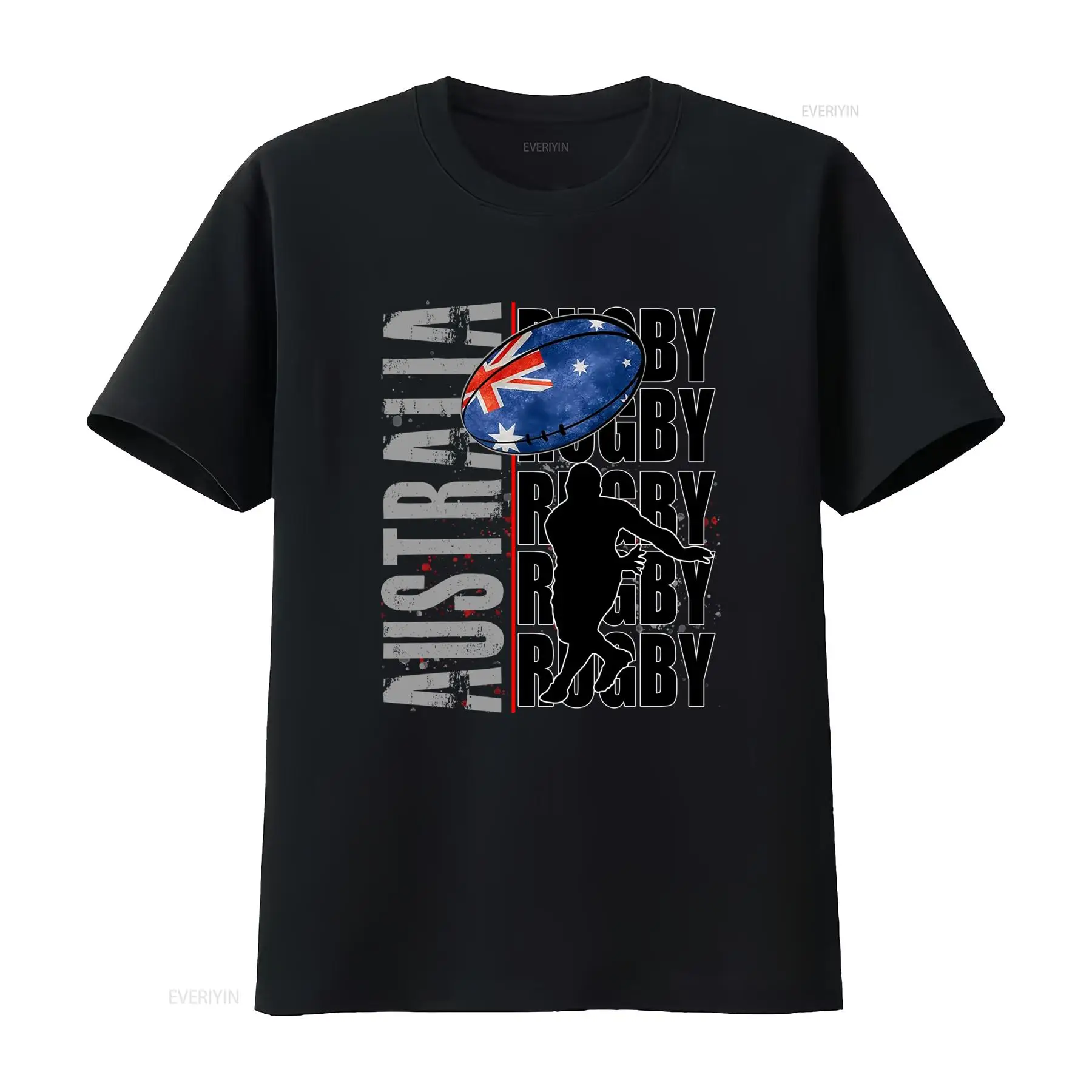 Mens Fashion Rugby Shirts - Крутая уличная футболка в стиле австралийского