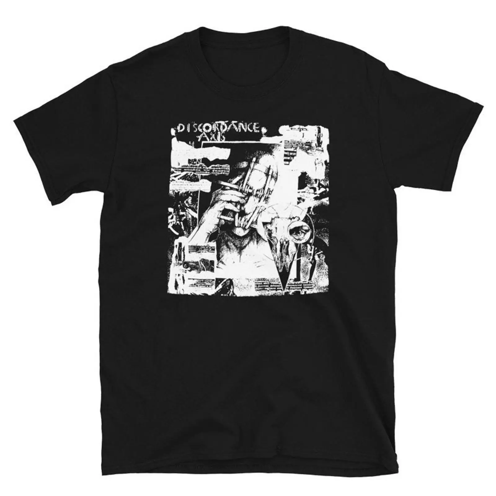 Mens Fashion Discord - Футболка Discordance Axis, готика, дэтрок, пост-панк,