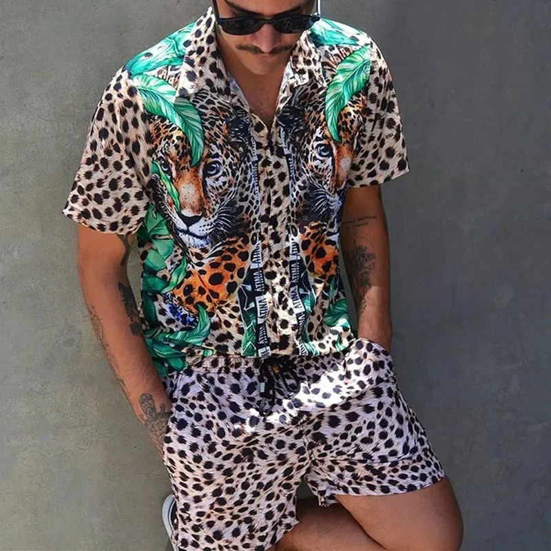 Mens Fashion Style - Летний мужской комплект: футболка с коротким