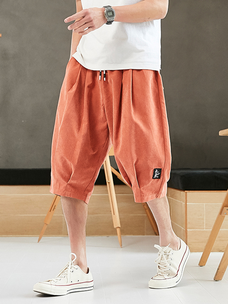 Chino Pants Men - Летние шаровары больших размеров, мужские короткие