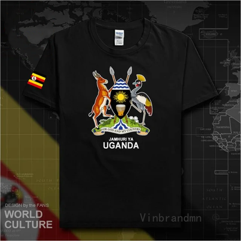 Men Fashion Uganda - Уганда Ugandan Мужская футболка Крутые модные