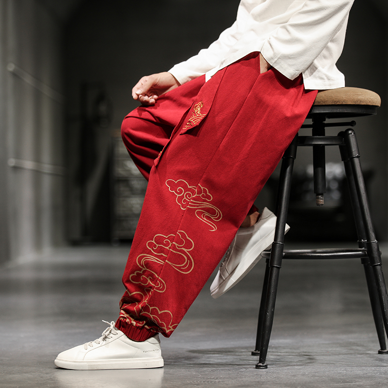 Штаны мужские осенние, с принт – обзор и цена Chino Pants Men