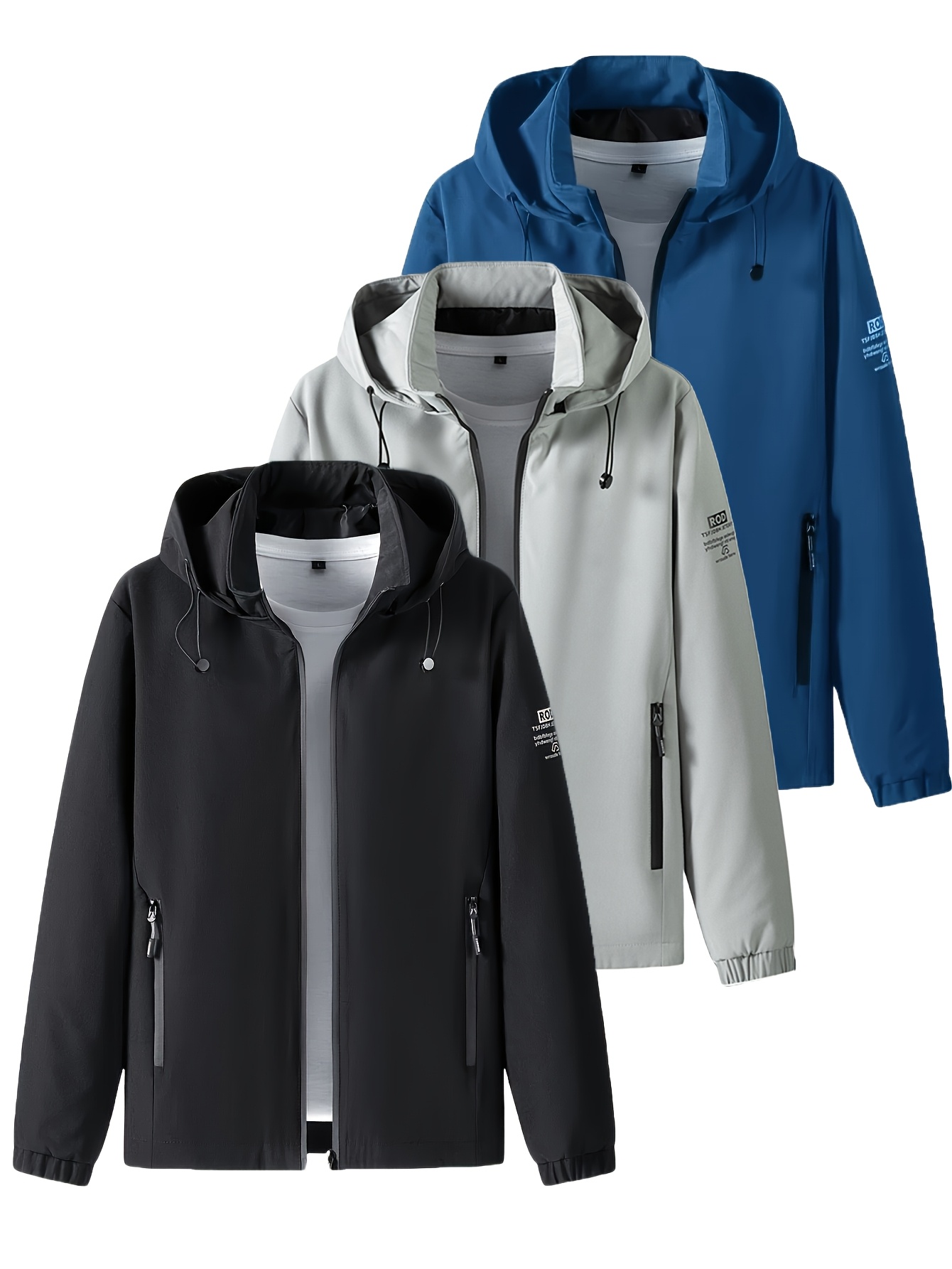 Модная мужская ветрозащитная к – обзор и цена Men'S Fashion Zipper Jacket