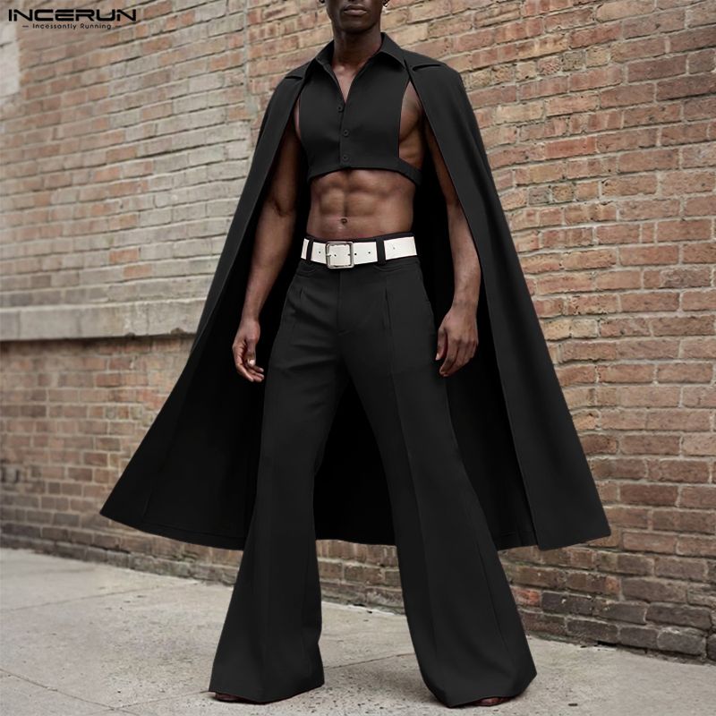 Мужской комплект INCERUN: одно – обзор и цена Mens Fashion Streetwear