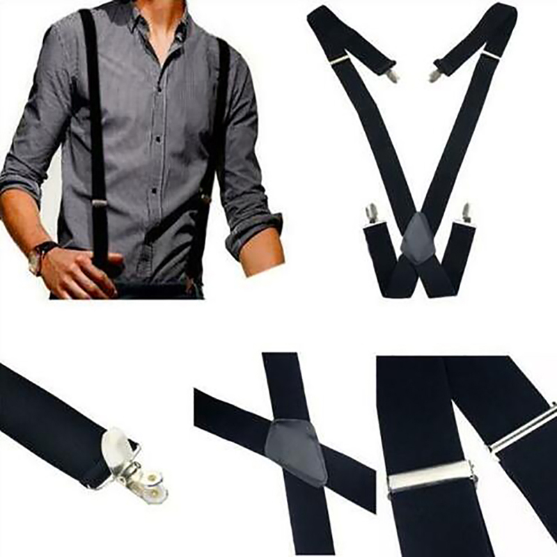 Мужские подтяжки шириной 35 мм – обзор и цена Suspenders Clip Men