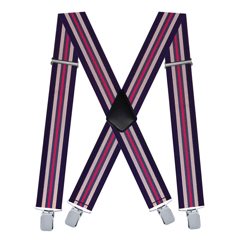 Мужские подтяжки в полоску X B – обзор и цена Suspenders Clip Men