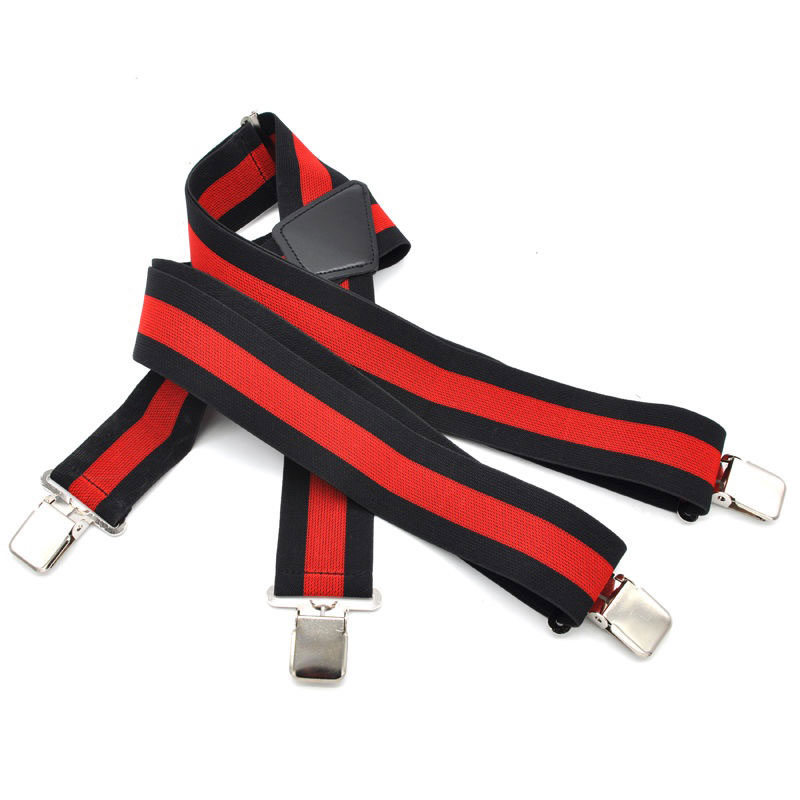 Мужские подтяжки в полоску X B – обзор и цена Suspenders Clip Men