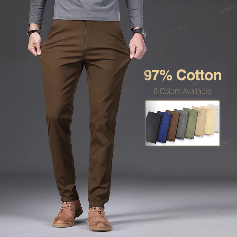 Мужские повседневные брюки из  – обзор и цена Chino Pants Men