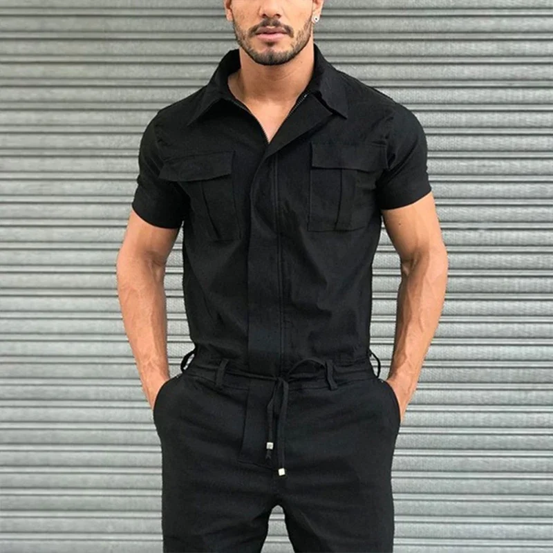 Мужской комбинезон в стиле кэж – обзор и цена Men'S Fashion Overalls