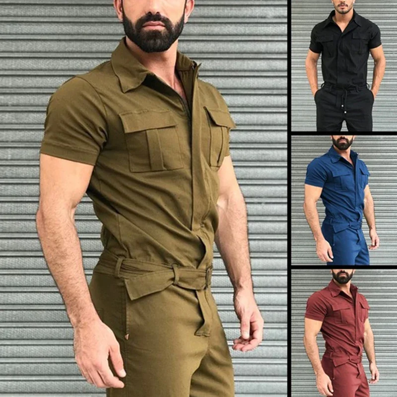 Мужской комбинезон в стиле кэж – обзор и цена Men'S Fashion Overalls