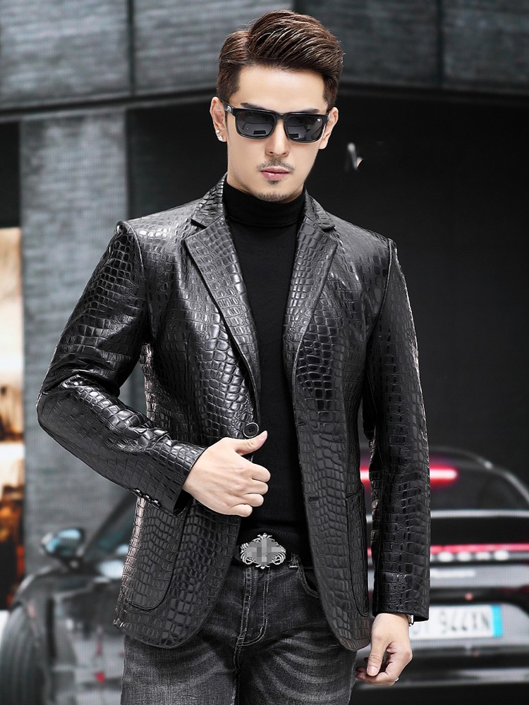 Мужской деловой пиджак из нату – обзор и цена Slim Fit Blazer Men