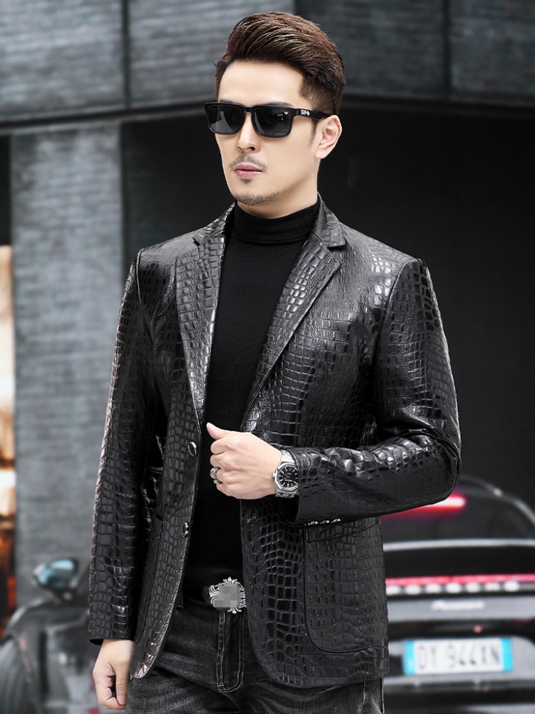 Мужской деловой пиджак из нату – обзор и цена Slim Fit Blazer Men