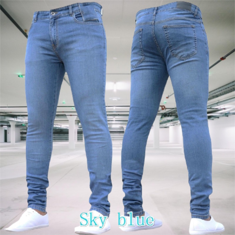 Мужские джинсы, эластичные брю – обзор и цена Skinny Jeans Ripped