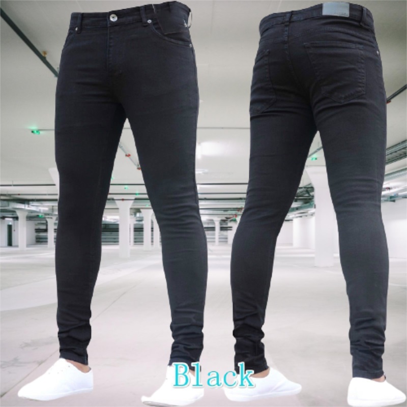 Мужские джинсы, эластичные брю – обзор и цена Skinny Jeans Ripped