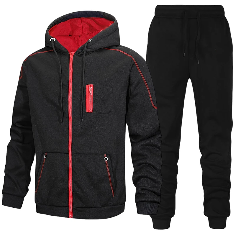 Модный мужской спортивный кост – обзор и цена Men'S Fashion Zipper Jacket