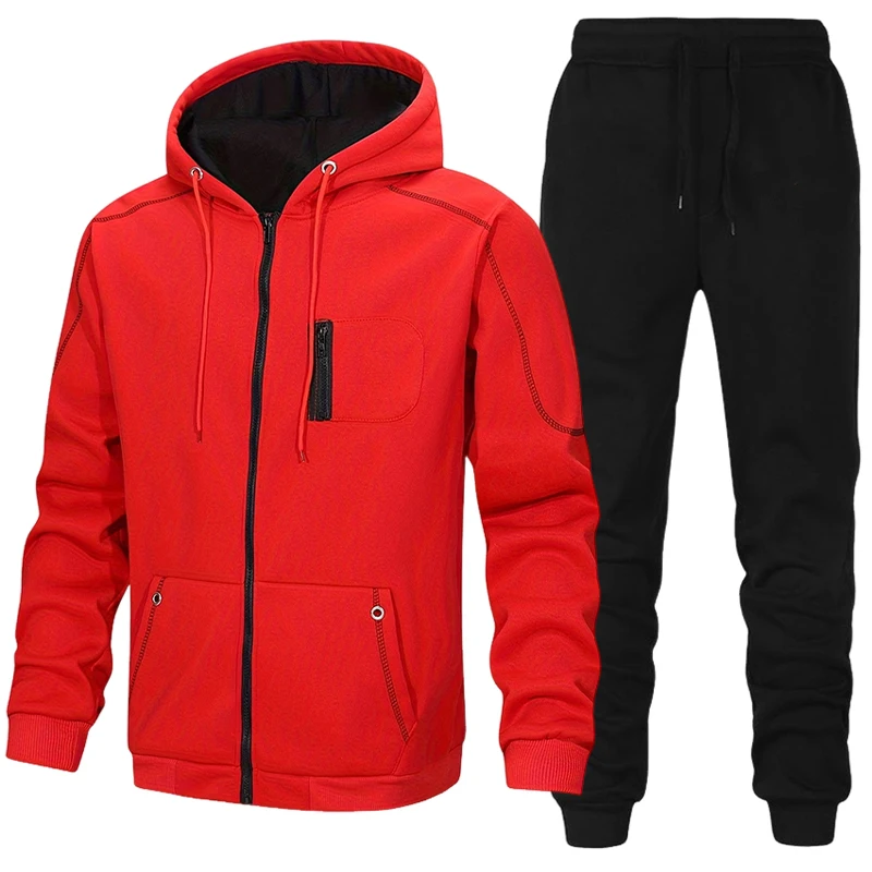 Модный мужской спортивный кост – обзор и цена Men'S Fashion Zipper Jacket