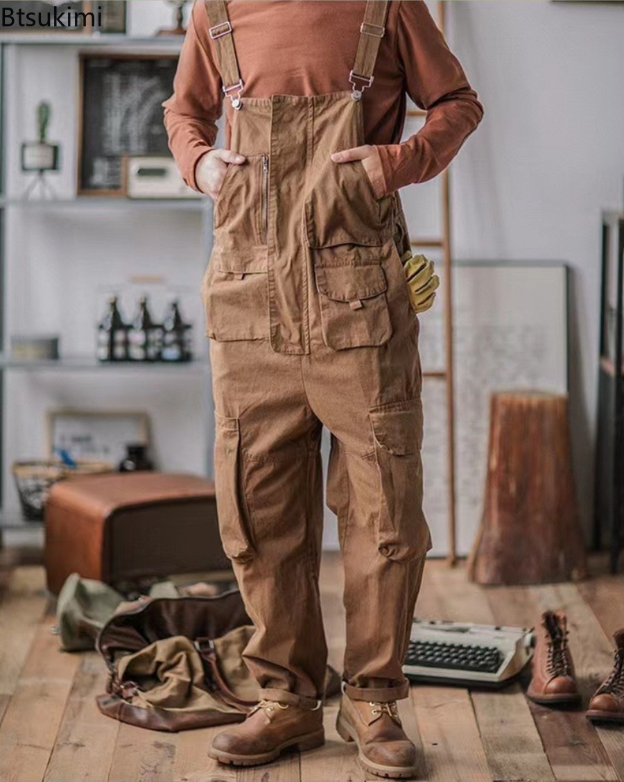 2026 мужские хлопковые брюки-к – обзор и цена Men'S Fashion Overalls