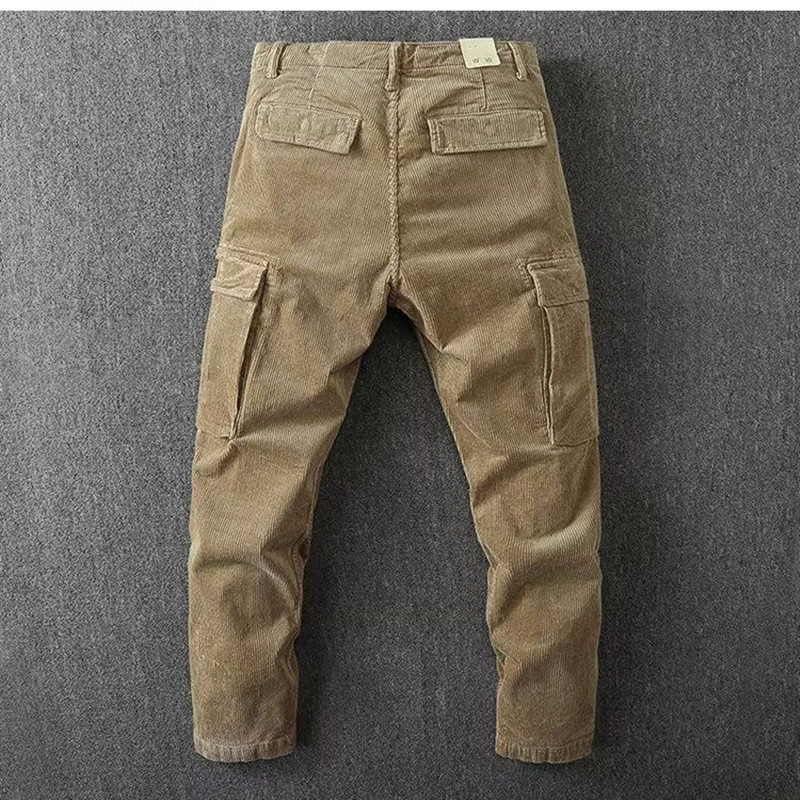 Весенне-осенние новые модные о – обзор и цена Men'S Fashion Overalls