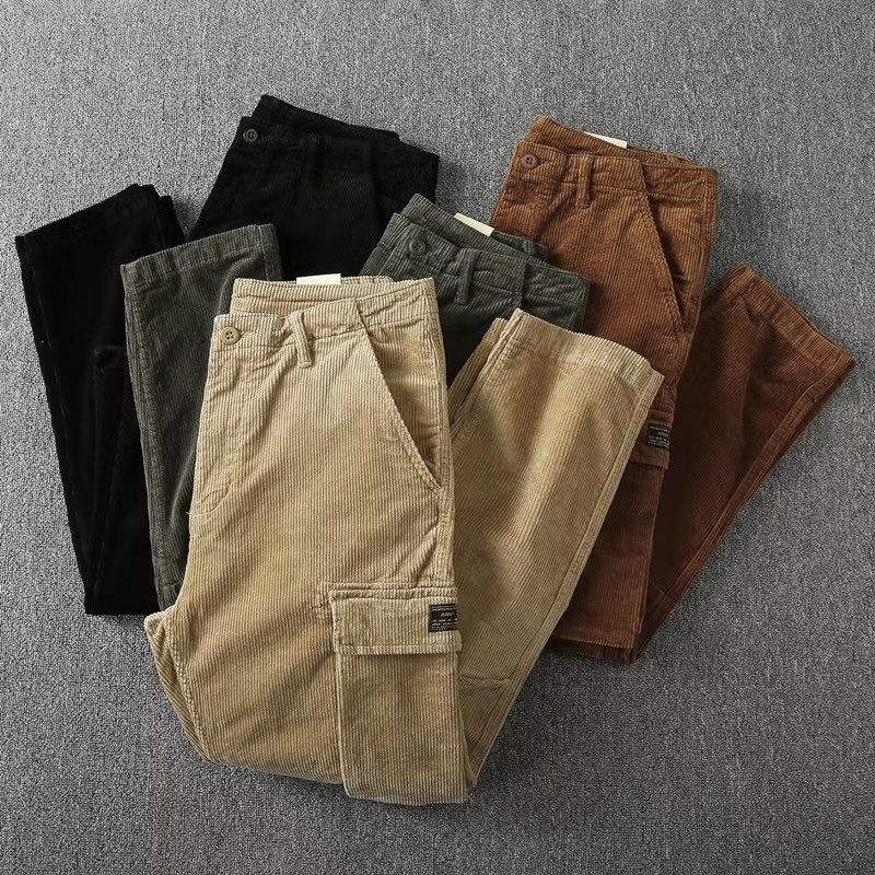 Весенне-осенние новые модные о – обзор и цена Men'S Fashion Overalls