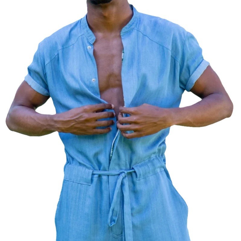 Новый летний комбинезон, брюки – обзор и цена Men'S Fashion Overalls