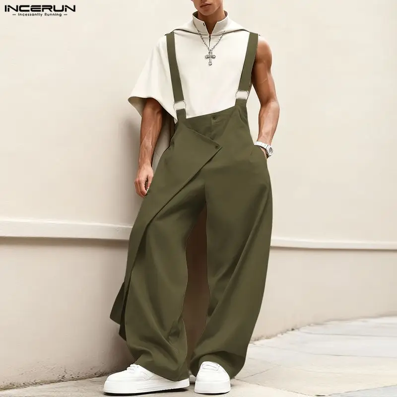 Мужские комбинезоны INCERUN: о – обзор и цена Men'S Fashion Overalls