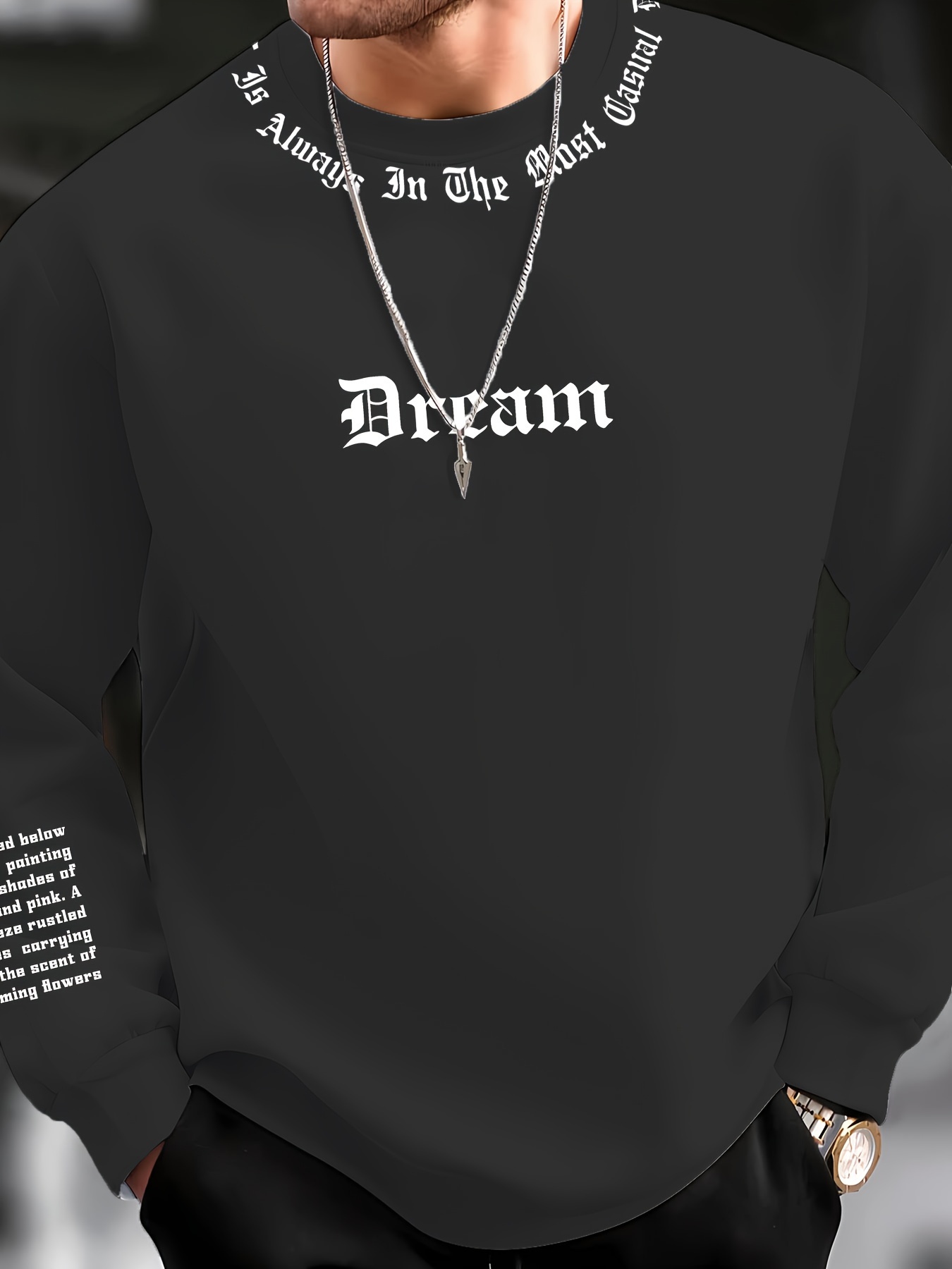 Новая мужская толстовка с 3D-п – обзор и цена Mens Fashion Streetwear