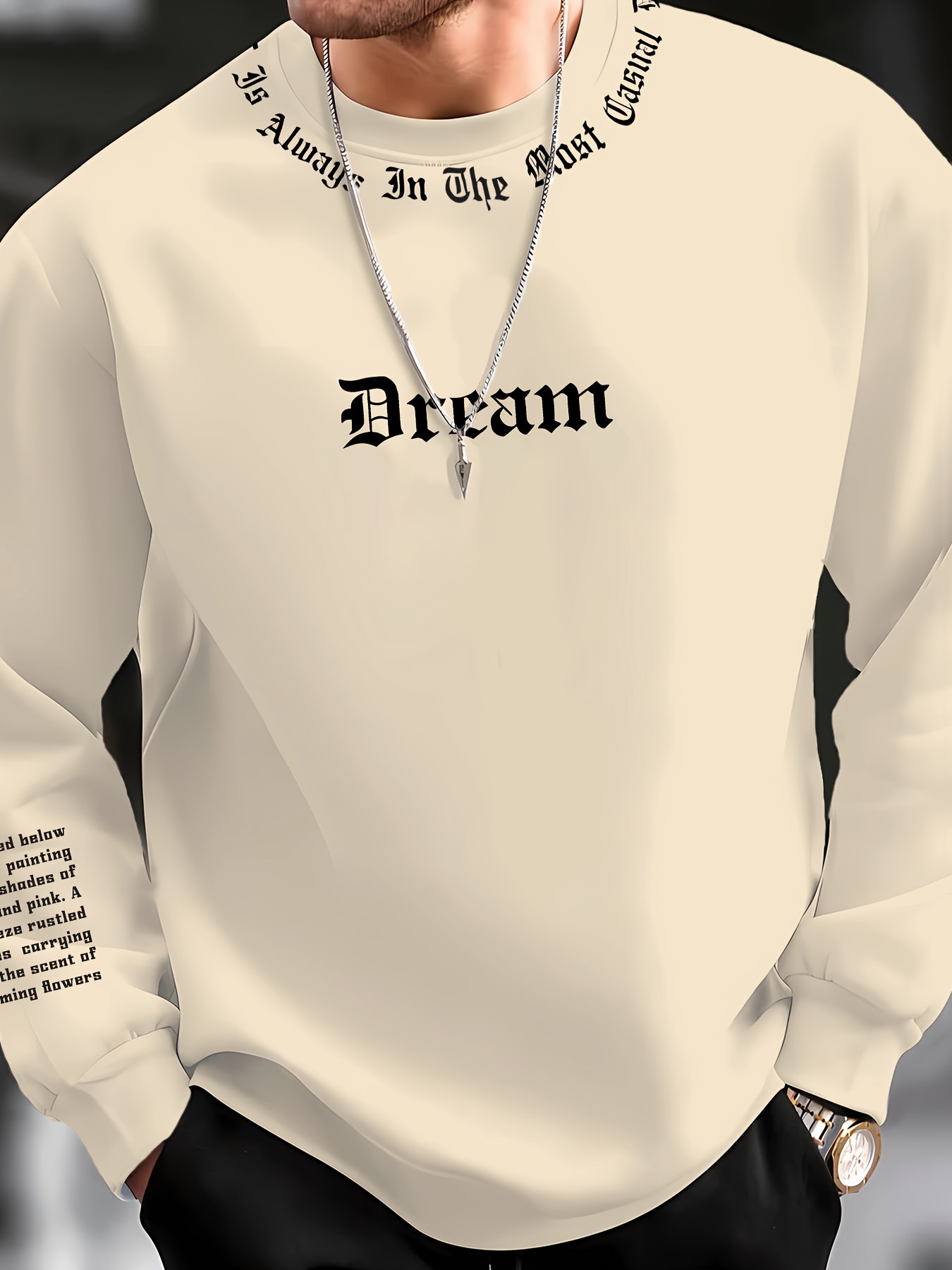 Новая мужская толстовка с 3D-п – обзор и цена Mens Fashion Streetwear