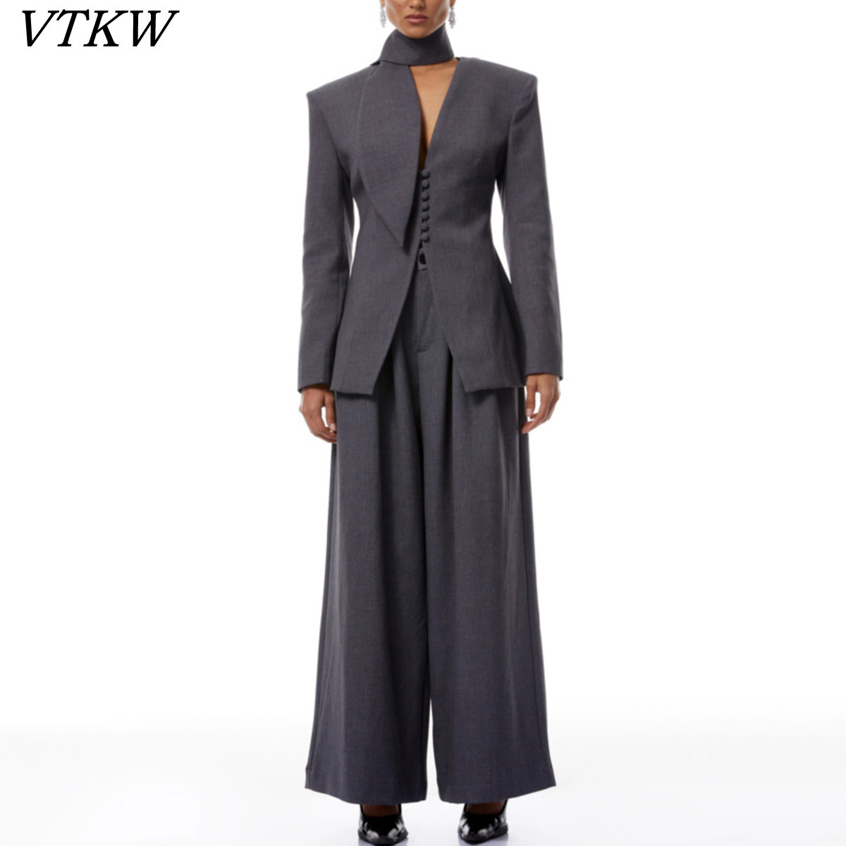 VTKW 2026 Новый женский костюм – обзор и цена Slim Fit Blazer Men
