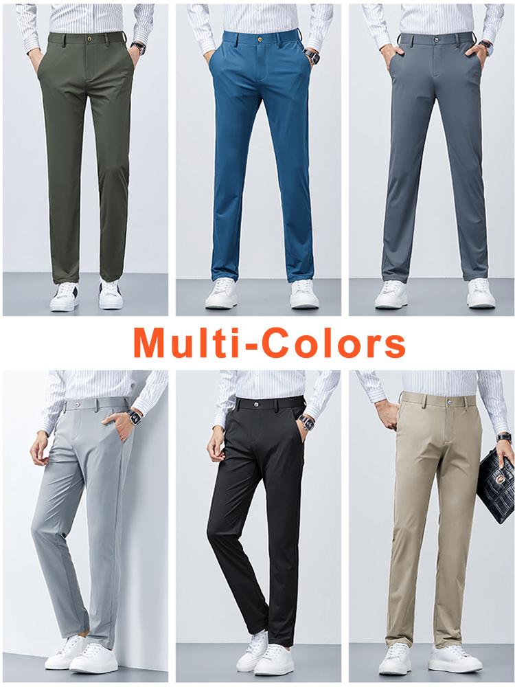 2022 новые летние мужские длин – обзор и цена Chino Pants Men