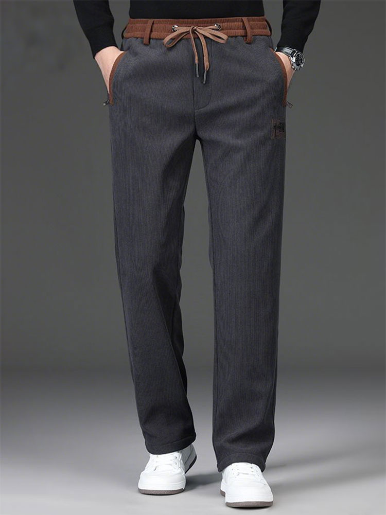 Утепленные флисовые зимние брю – обзор и цена Chino Pants Men