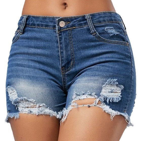 Женские джинсовые шорты с дырк – обзор и цена Skinny Jeans Ripped