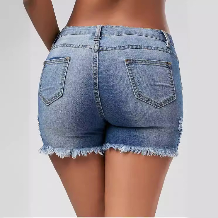 Женские джинсовые шорты с дырк – обзор и цена Skinny Jeans Ripped