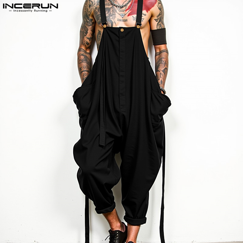 2025 мужские комбинезоны, одно – обзор и цена Men'S Fashion Overalls