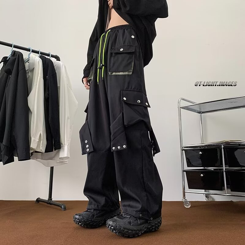 Брюки-карго мужские в стиле хи – обзор и цена Men'S Fashion Overalls