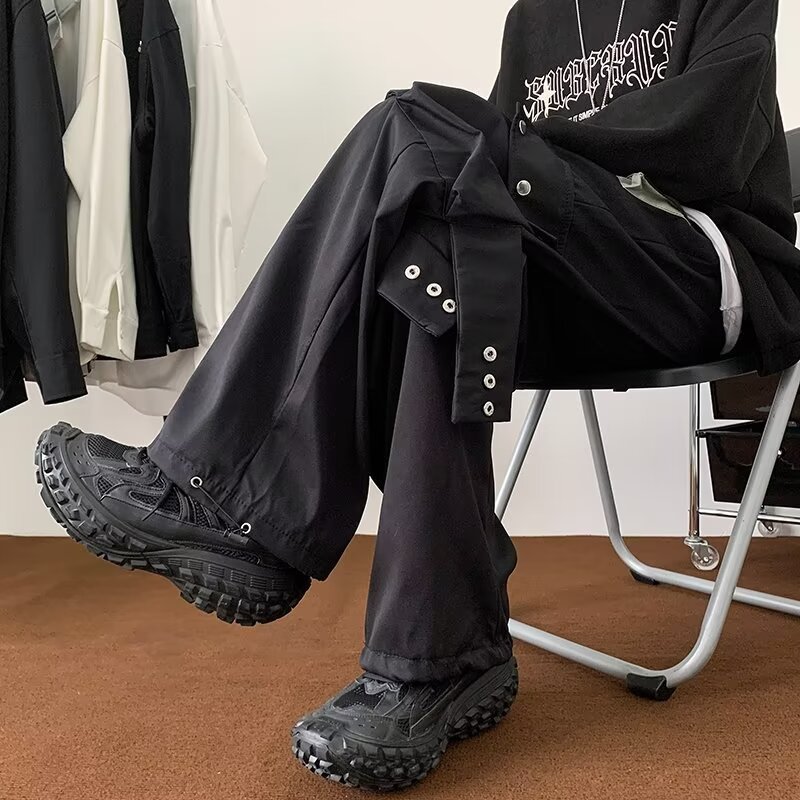 Брюки-карго мужские в стиле хи – обзор и цена Men'S Fashion Overalls