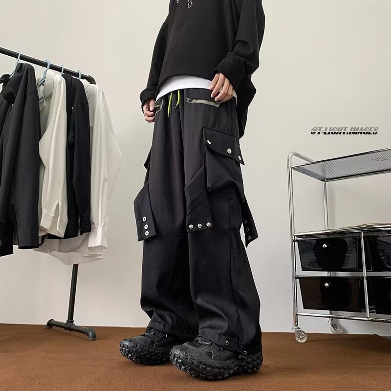 Брюки-карго мужские в стиле хи – обзор и цена Men'S Fashion Overalls
