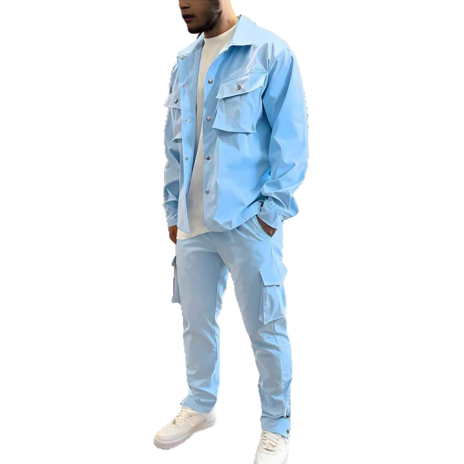 Модный мужской повседневный ко – обзор и цена Men'S Fashion Zipper Jacket