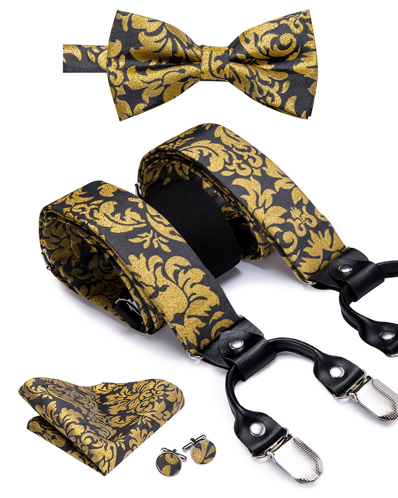 Подтяжки мужские шелковые элас – обзор и цена Suspenders Clip Men